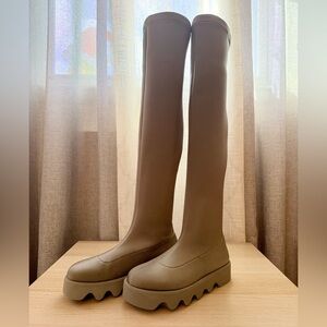 Issey Miyake Gray Over the Knee Boots